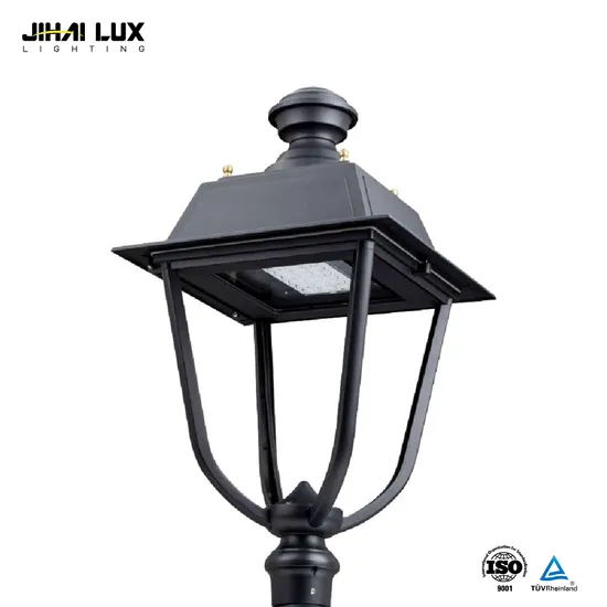 Lâmpada de rua LED europeia para poste de iluminação pública à prova d'água IP66 para jardim, braço curvo, iluminação pública LED para áreas externas