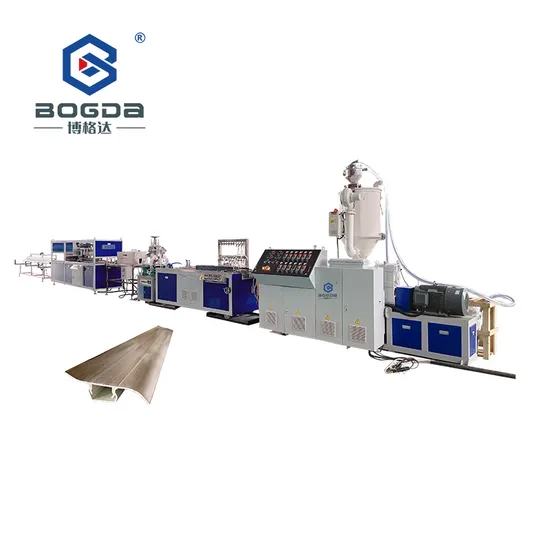 Molde de extrusão de rodapé de vinil Bogda para perfis de rodapé em PVC